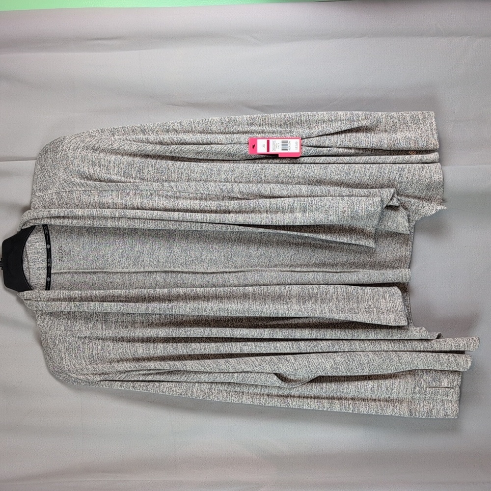 ZELOS‎ Curvy Heathered Cardigan